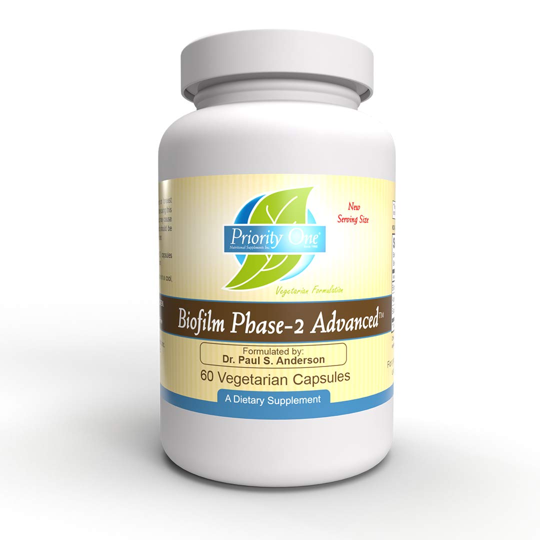 Priority One Biofilm Phase-2 Advanced Capsule, 60 Capsules