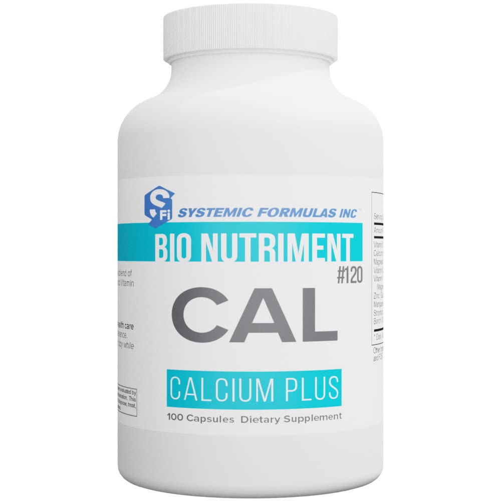 Systemic Formulas CAL Calcium Plus Capsules 100