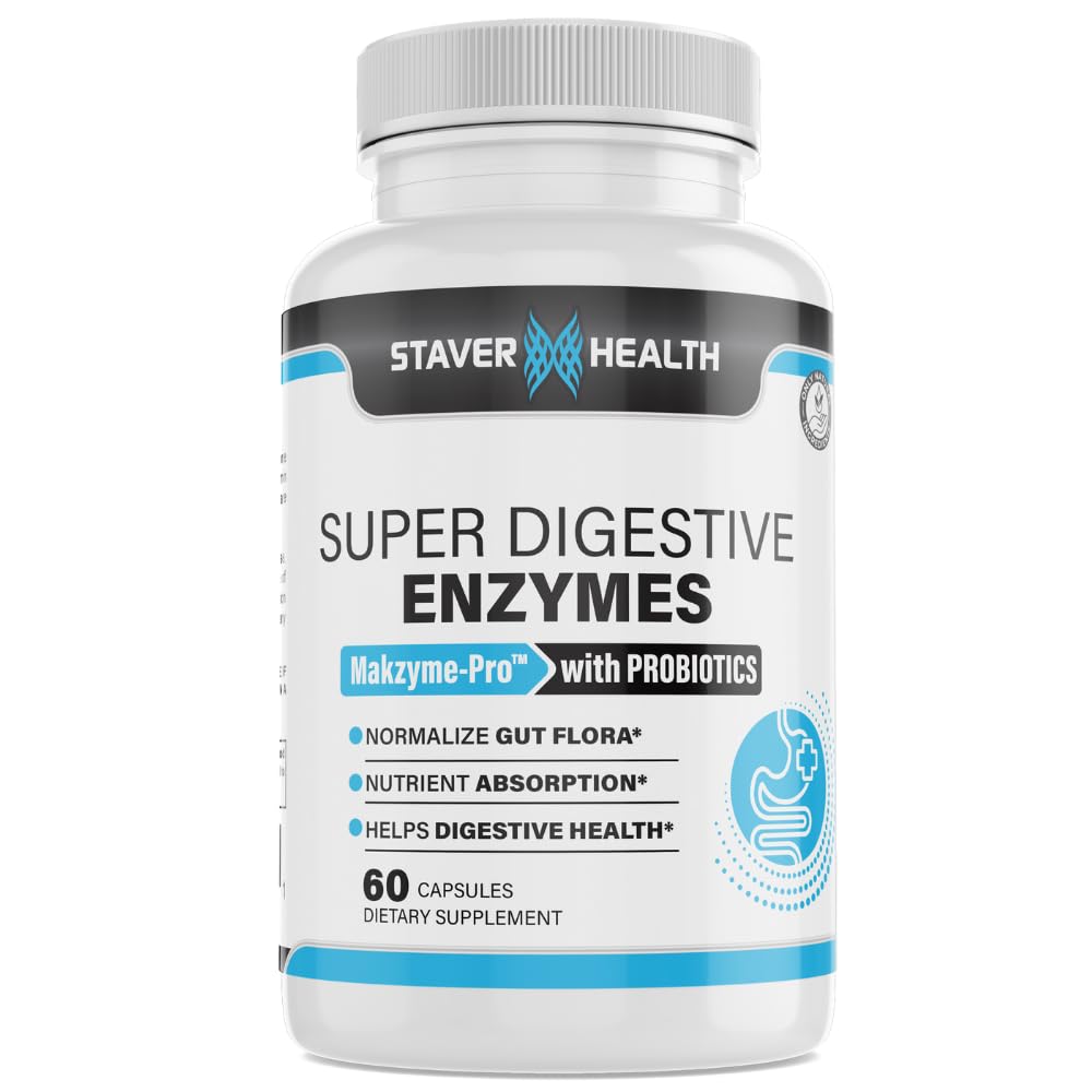 Staver Health Super Digestive Enzymes Capsule 60