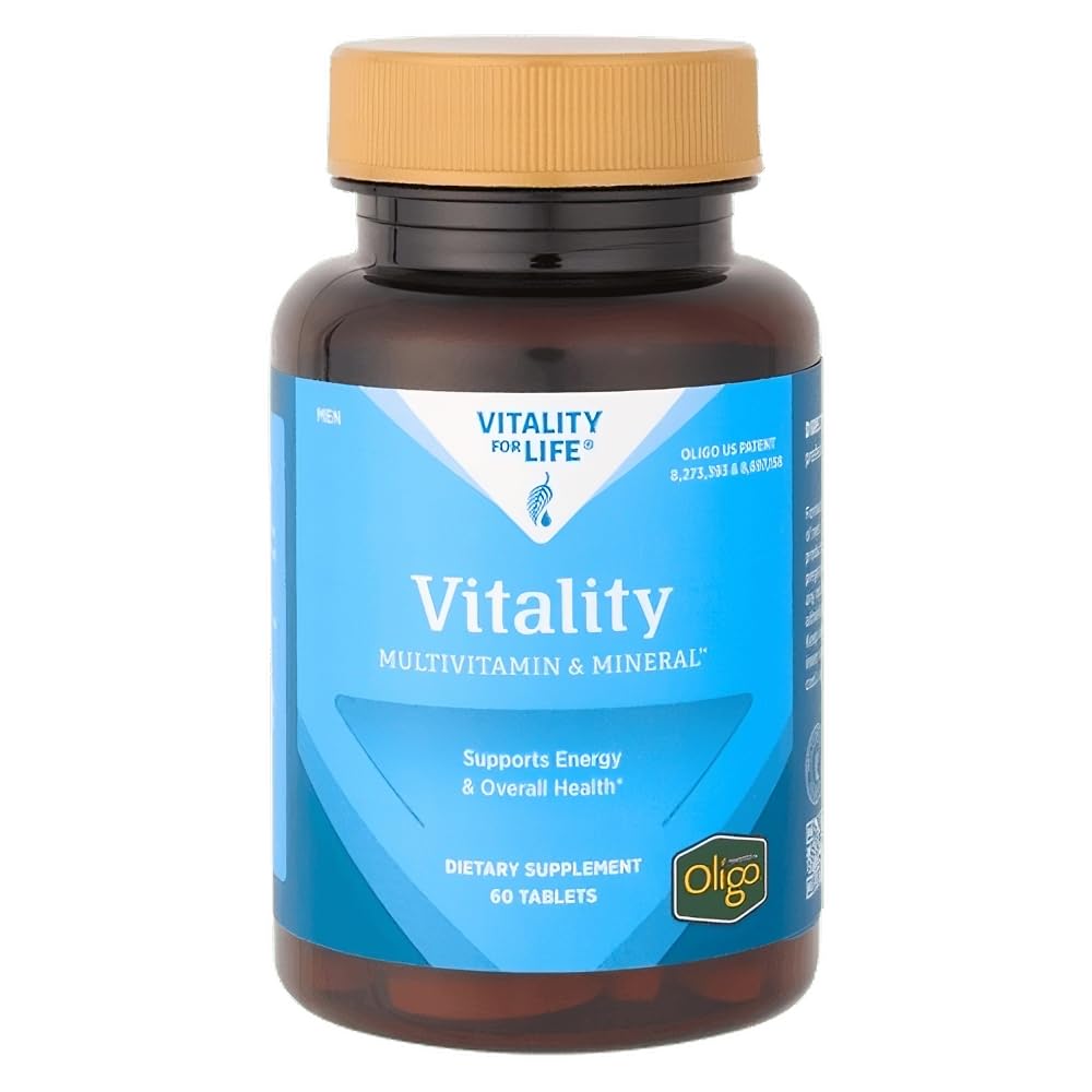 Melaleuca Multivitamin & Mineral Supplement for Men, Powered by Oligo Tablet, 60 Count
