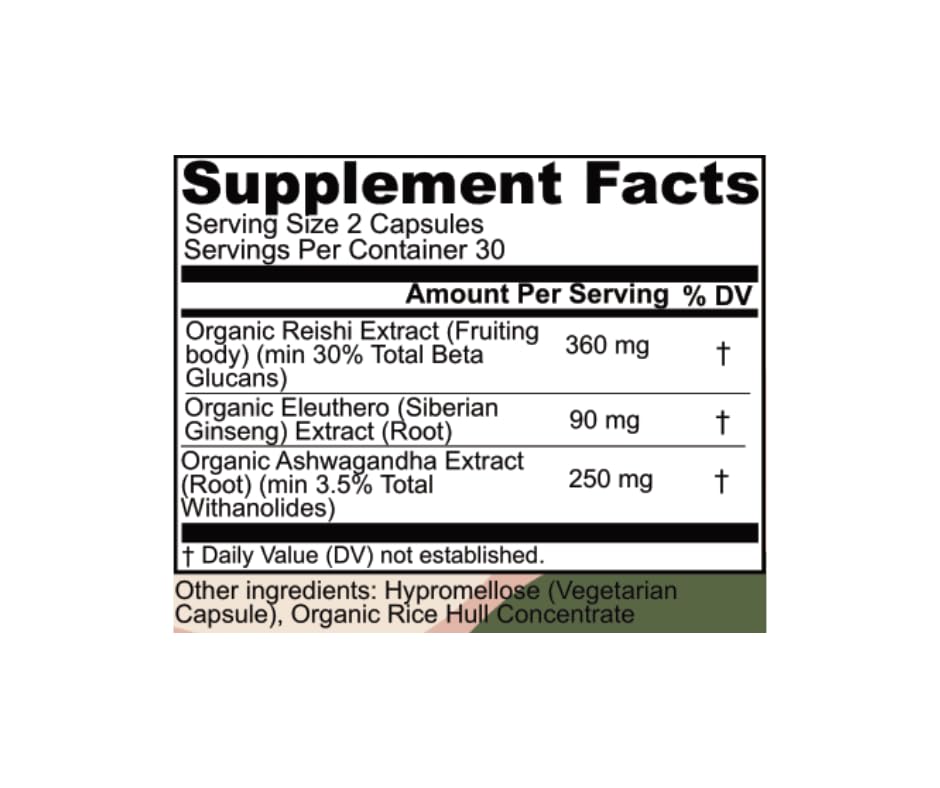 Peak + Valley Stress Relief Supplement for Mood Support Capsules, 60 Count