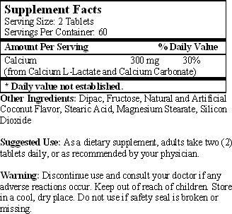 Nu-Health Biocalcium 120 Tablets, 12 Pack