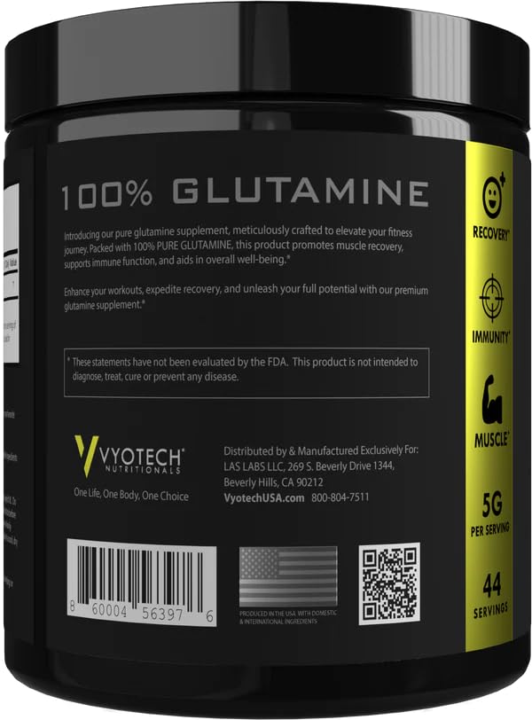 Vyotech Nutritionals Pure L-Glutamine Powder 7.76 oz