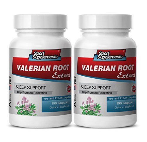 Sport Supplement Valerian Root Capsule 200 Capsules