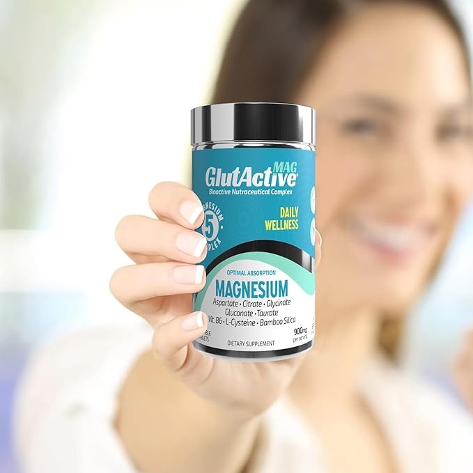 GlutActive Magnesium Complex Tablets, 60 Tablets