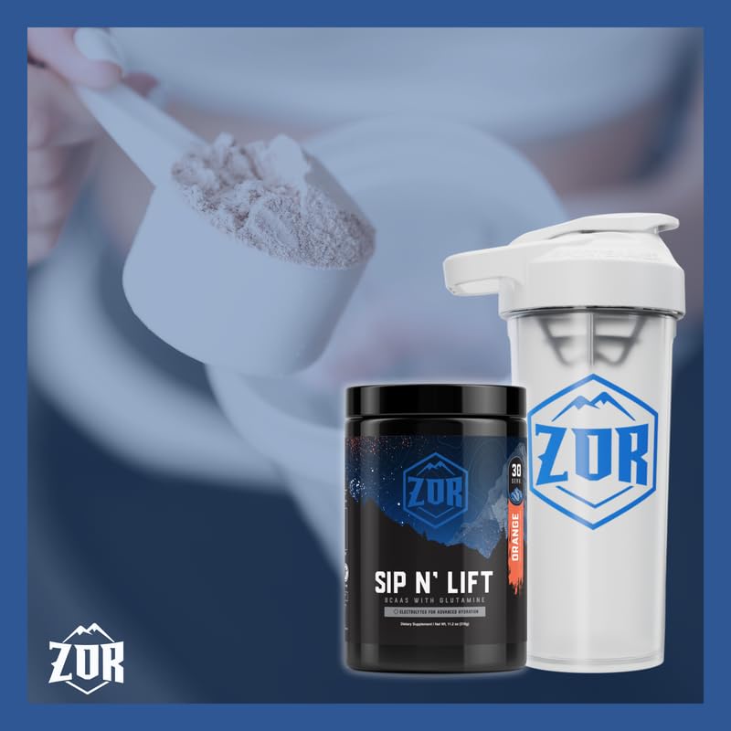 ZOR Labs SIP 'N Lift BCAA Powder 11.2 oz