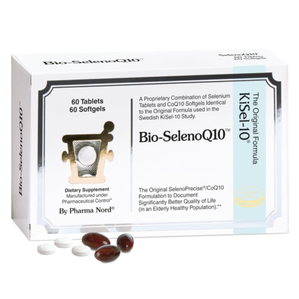 Pharma Nord Bio-SelenoQ10 Anti-Aging Supplement Softgel 120