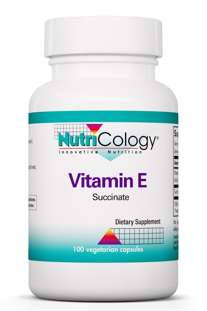 Allergy Research Group Vitamin E Succinate 400 IU Capsule, 100 Capsules