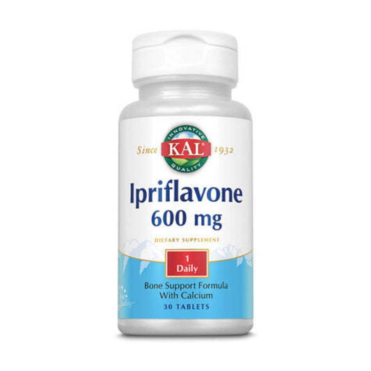 KAL Ipriflavone 600 mg Tablets, 30 Count