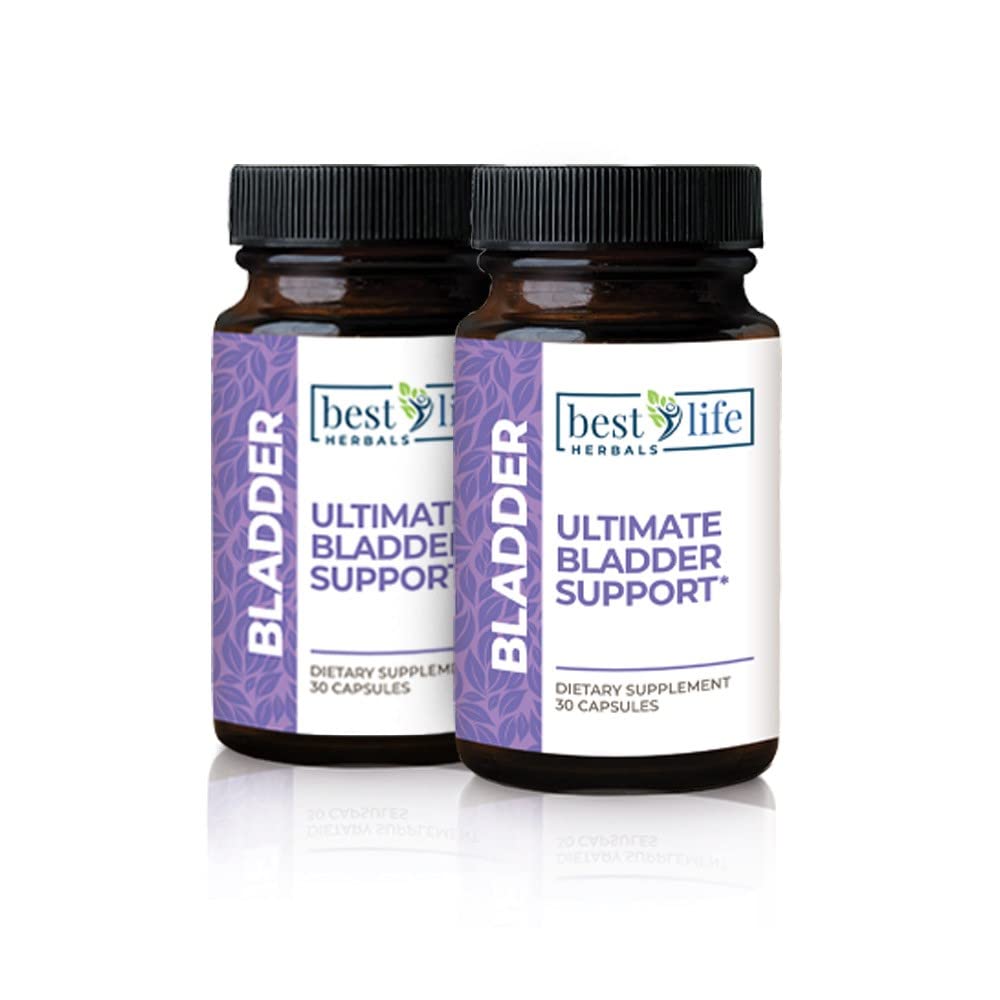 Best Life Herbals Ultimate Bladder Support Capsules, 2 Bottles