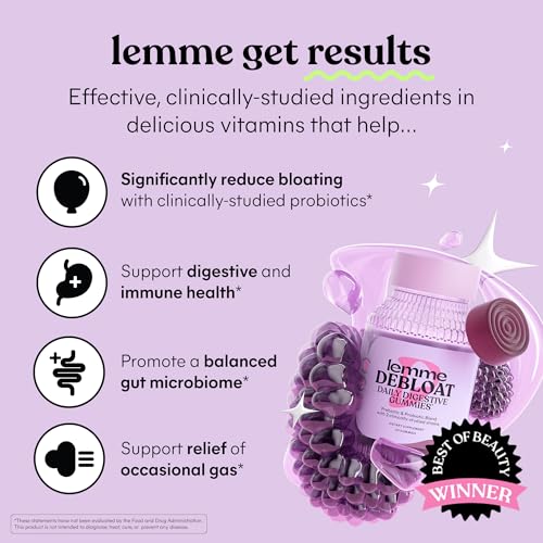 Lemme Sleep & Debloat Bundle, 60 Gummies