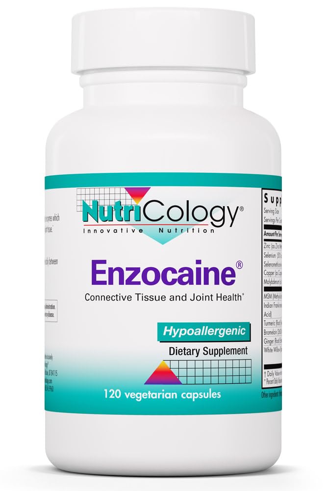 Allergy Research Group Enzocaine Capsule 120 Count