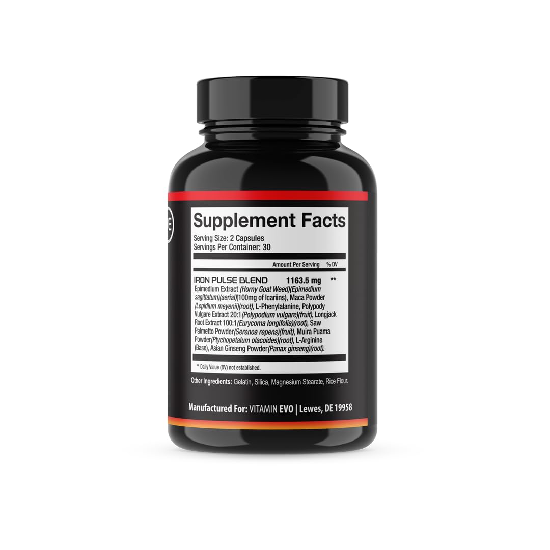 Vitamin Evo IronPulse Capsules 60 Capsules