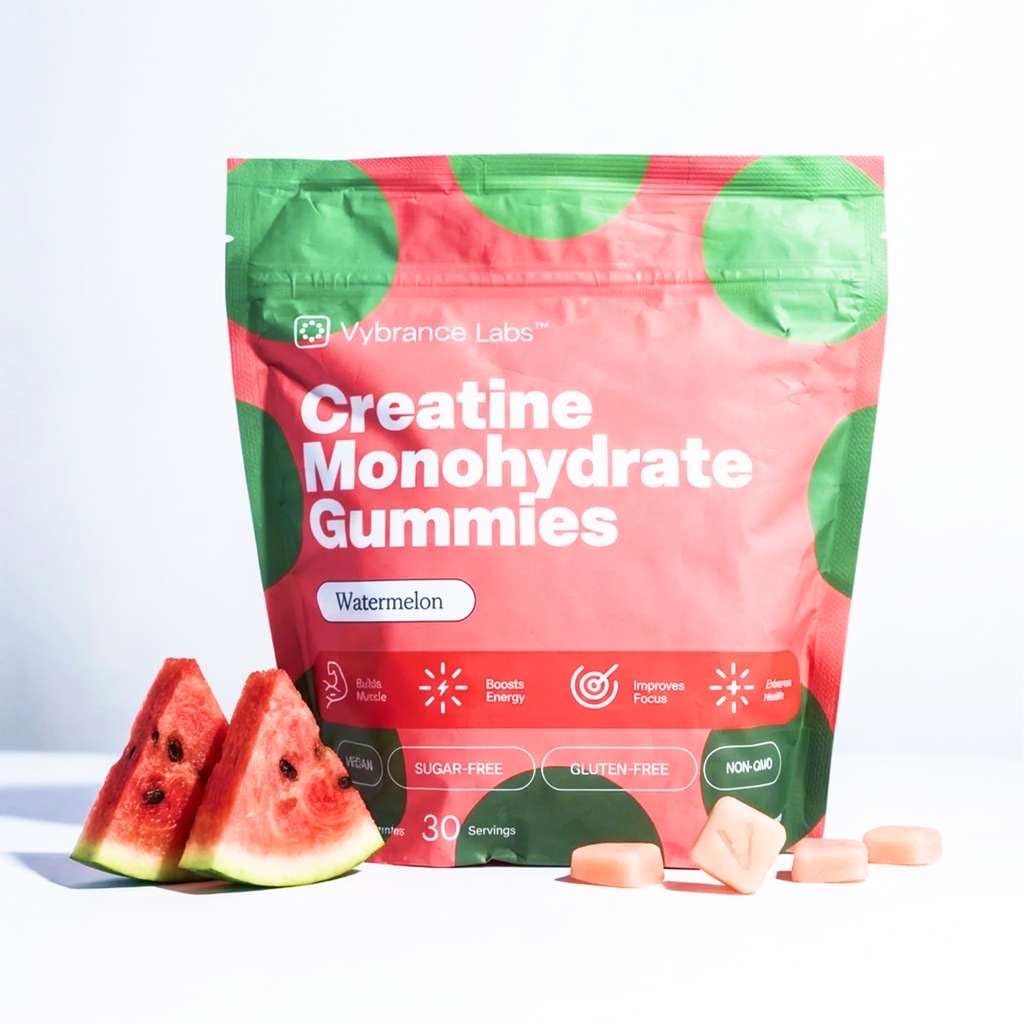 VYBRANCE LABS Creatine Monohydrate Gummies 120 Count