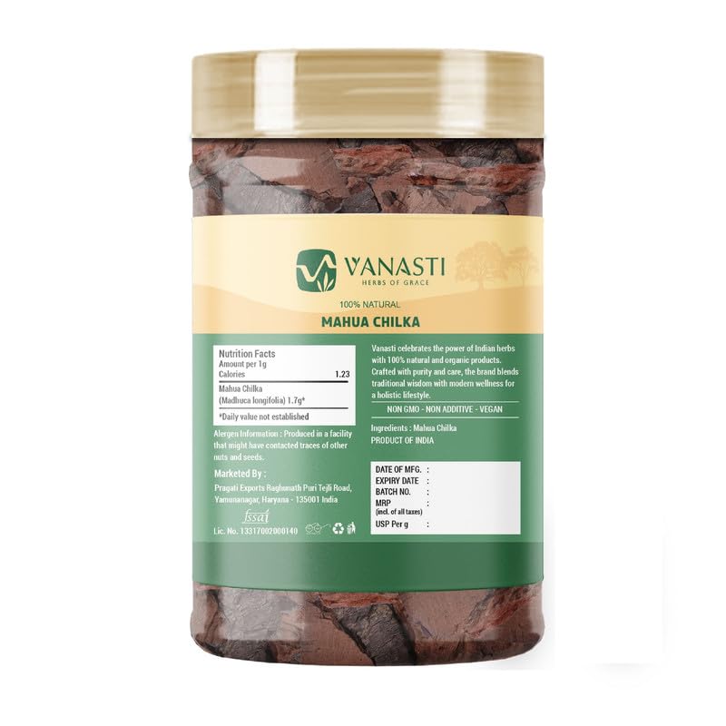 VANASTI Mahua Chilka Powder 3.52 Ounces
