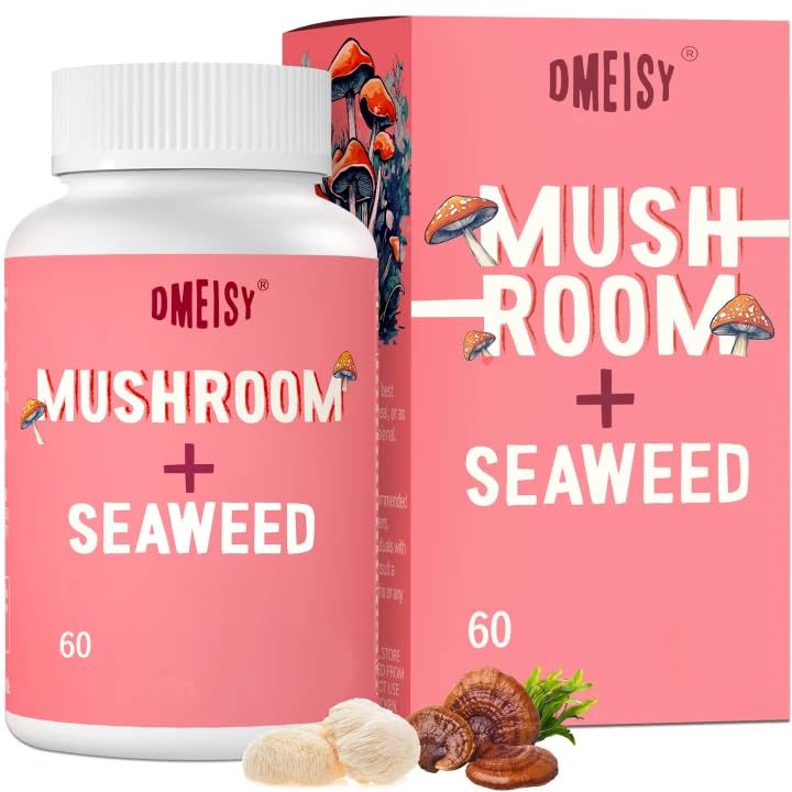 Dmeisy Sublingual Mushroom Complex Plant Chewable Pieces 60 Count
