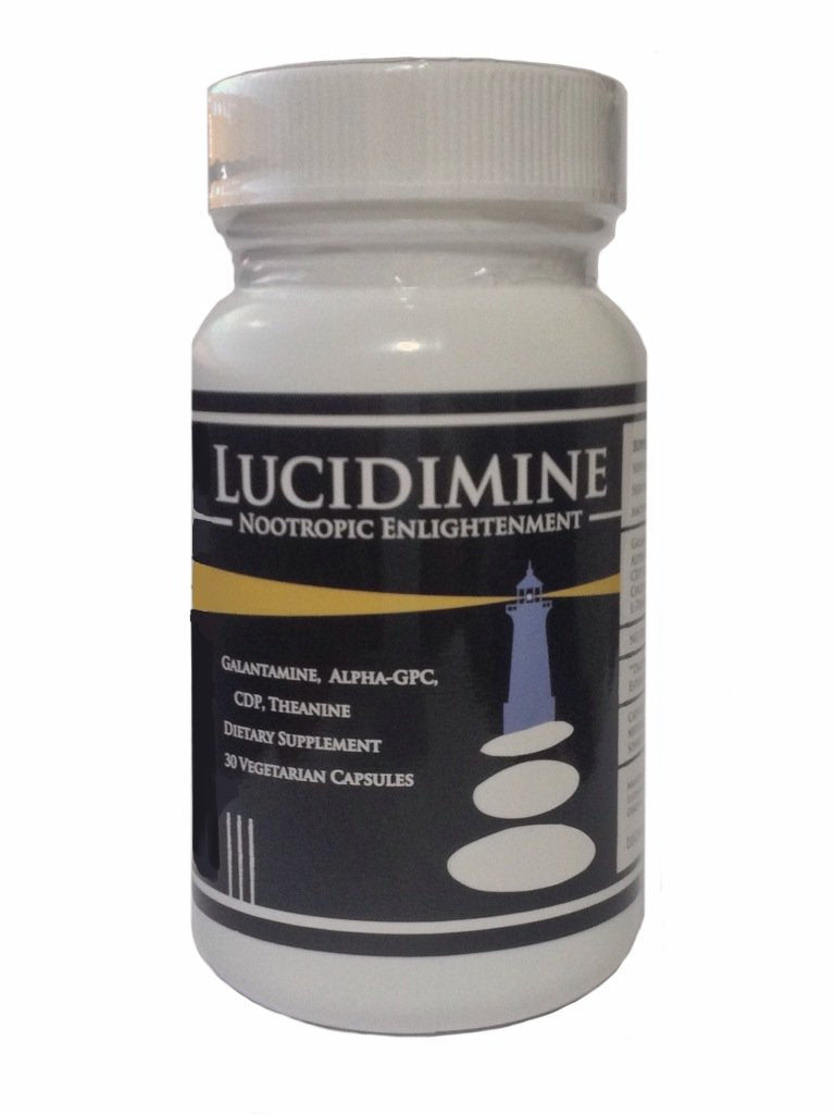 Luciminal Nootropics Lucidimine - Galantamine Lucid Dream Induction & Super Nootropic Supplement Capsules 30