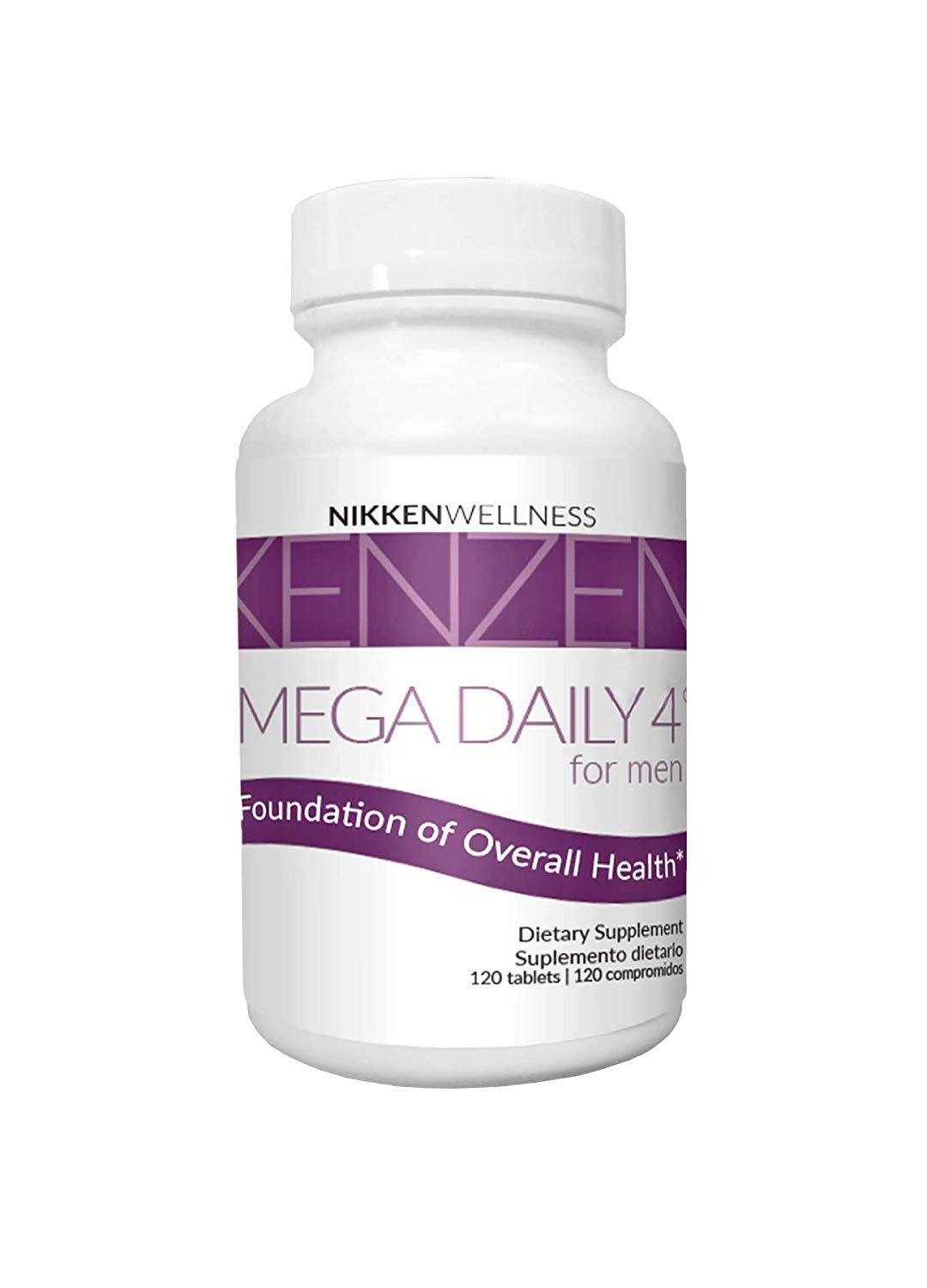 Nikken Mega Daily 4 for Men 120 Tablets