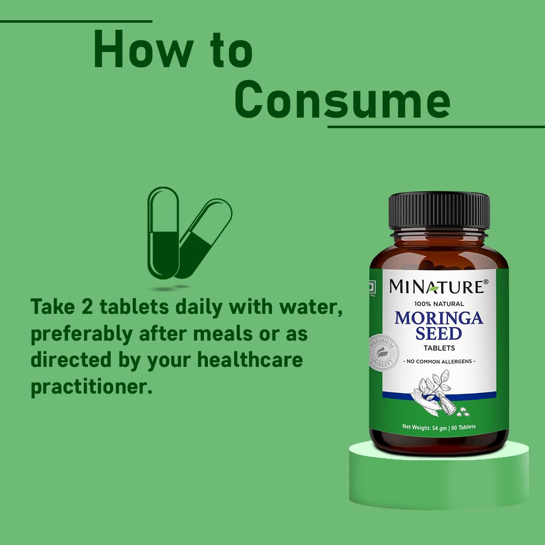 minature Moringa Seed Tablets 1 Count