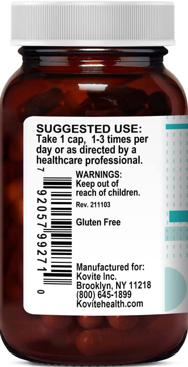 Kovite Organic Triphala 500 mg Capsules, 90 Count