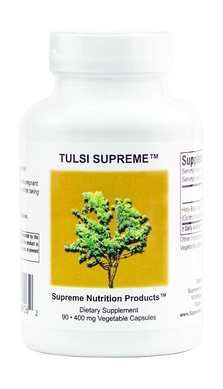 Supreme Nutrition Products Tulsi Supreme Holy Basil Capsules 90 Count