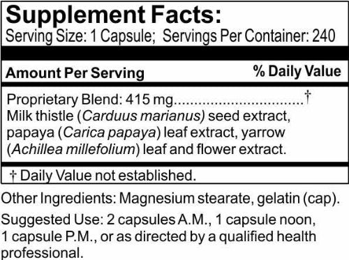 Time Laboratories Hepacleanse Capsule 1 Count