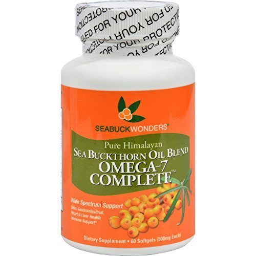 Seabuck Wonders Sea Buckthorn Omega 7 Softgels 60