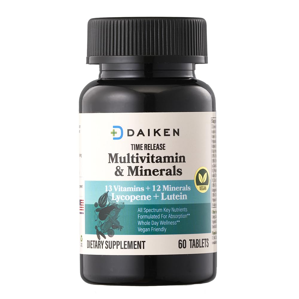 DAIKEN Mini Multivitamin Tablets, 60-Count