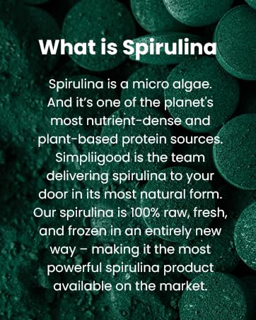 Simpliigood Spirulina Softgels 120 Count
