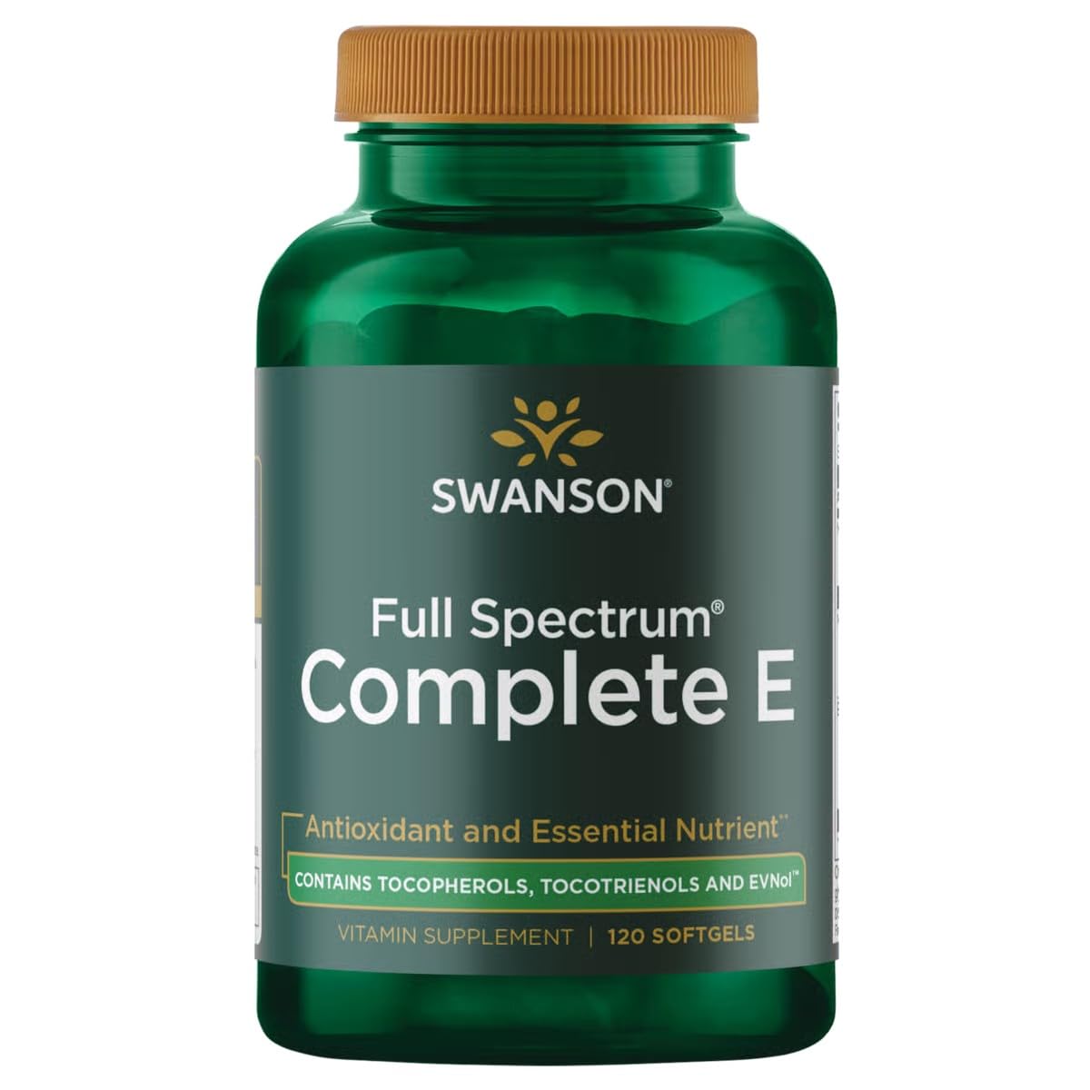 Swanson Full Spectrum Vitamin E with Tocotrienols Softgels 120