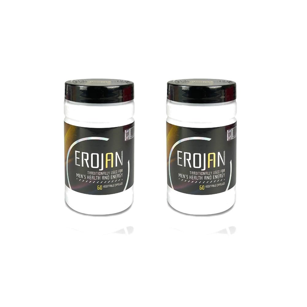 WELLOUS Erojan Energy Enhancement Tablets, 2 Pack