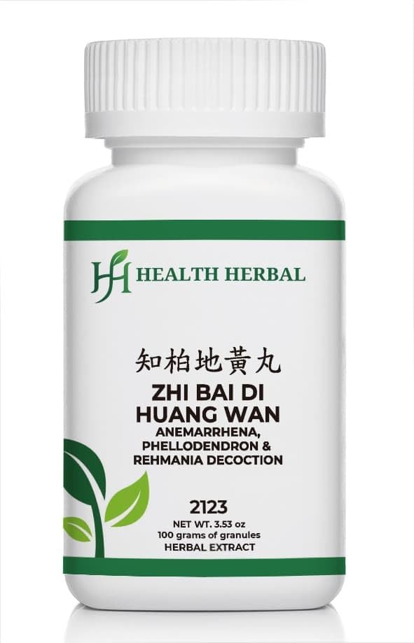 Health Herbal Zhi Bai Di Huang Wan/Anemarrhena, Phellodendron & Rehmania Decoction Powder 3.53 oz