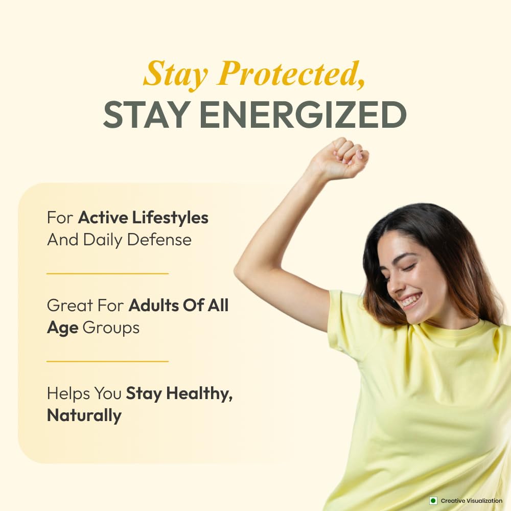 Patanjali Vitamin C with Zinc Capsule 1 Count