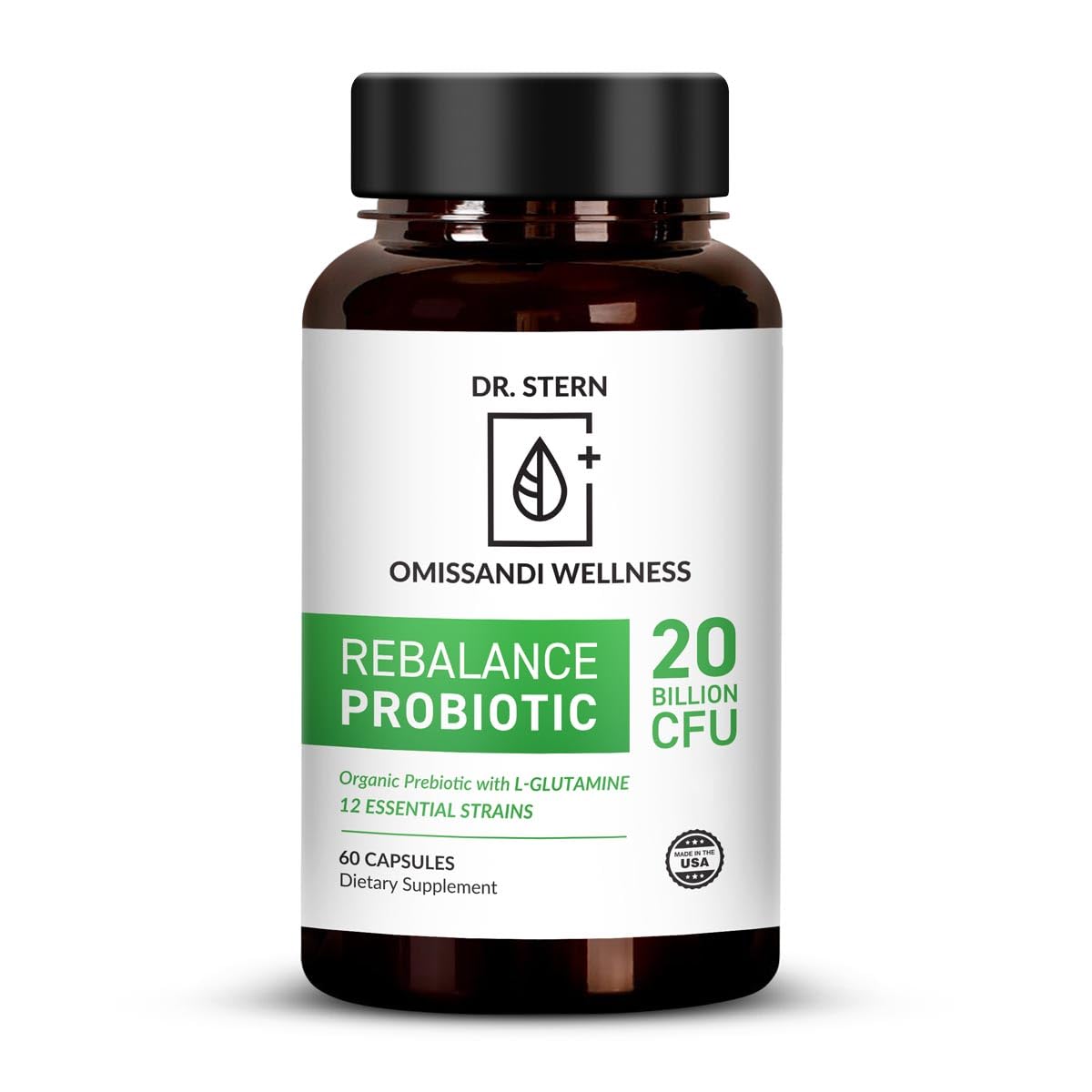 Royal-Organica Rebalance Probiotic Supplement 60 Capsules