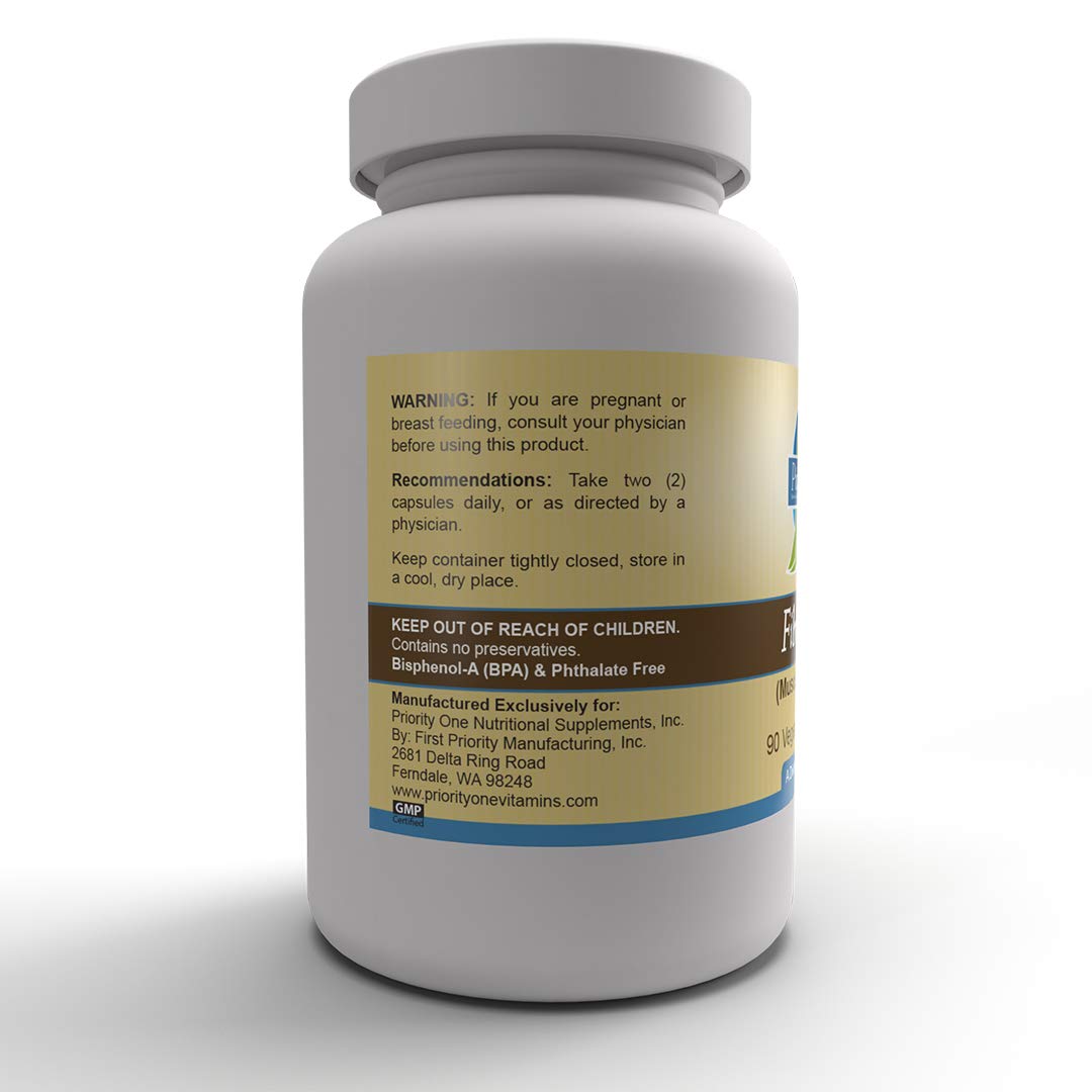 Priority One Fibo Plus Magnesium Muscle Formula Capsule, 90 Count