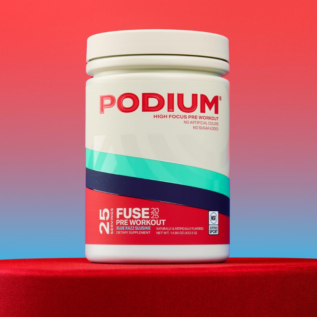 Podium Nutrition Fuse 2025 Pre Workout Powder 6 Ounce