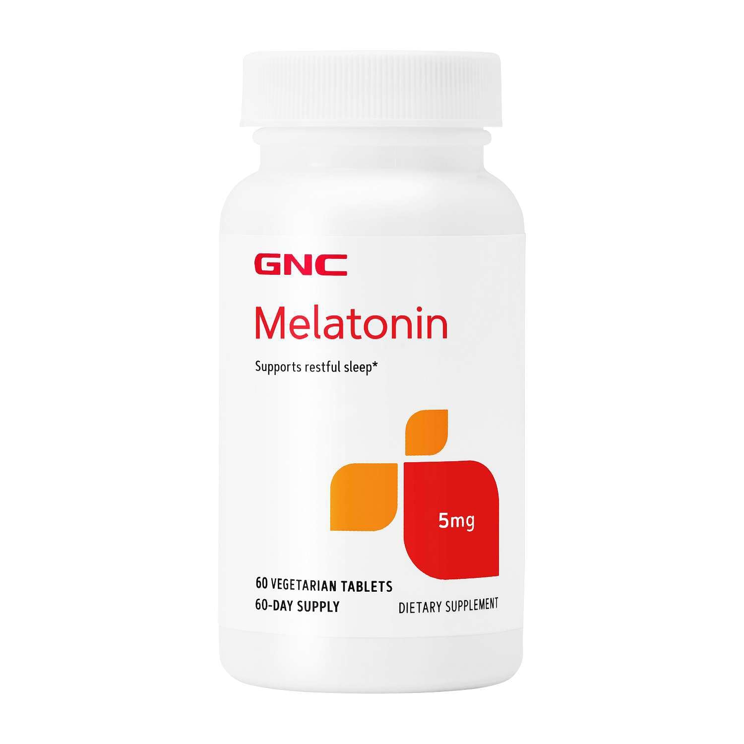 GNC Melatonin 5mg Tablets, 60 Count