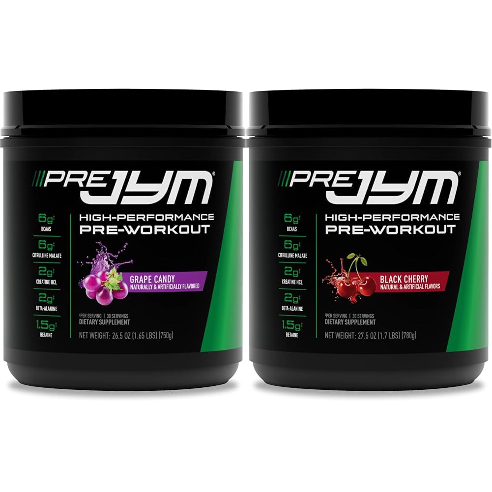 JYM Supplement Science Pre JYM Pre Workout Powder, 60 Servings Bundle