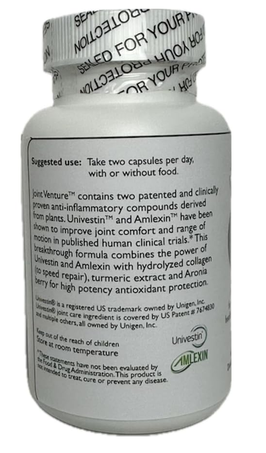 generic Joint Venture 2.0 Advanced Joint Support Supplement for Mobility & Comfort Capsule, 60 Count