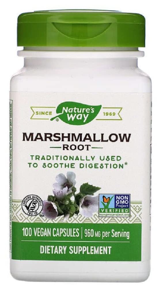 Nature's Way Marshmallow Root Capsules, 1 Count