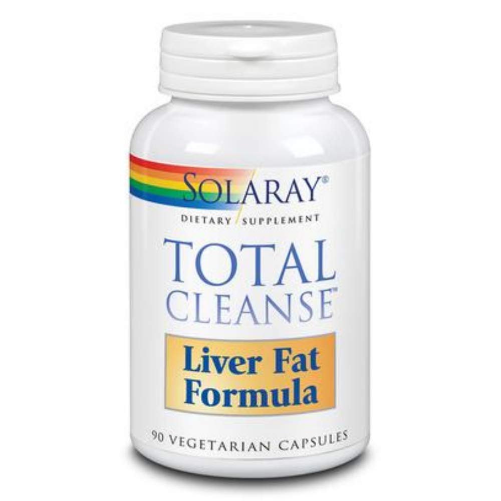SOLARAY Total Cleanse Liver Fat Formula VegCap 90 Count