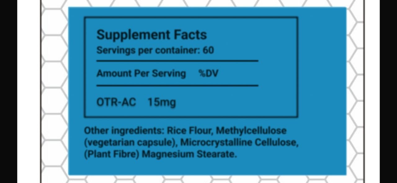 Generic OTR-AC 15MG Capsules, 60 Count