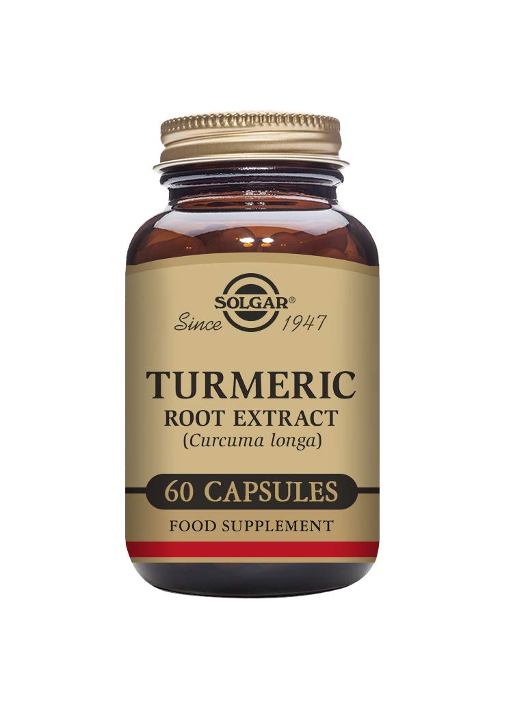 Solgar Standardized Turmeric Root Extract 400 mg Capsules, 60 Count
