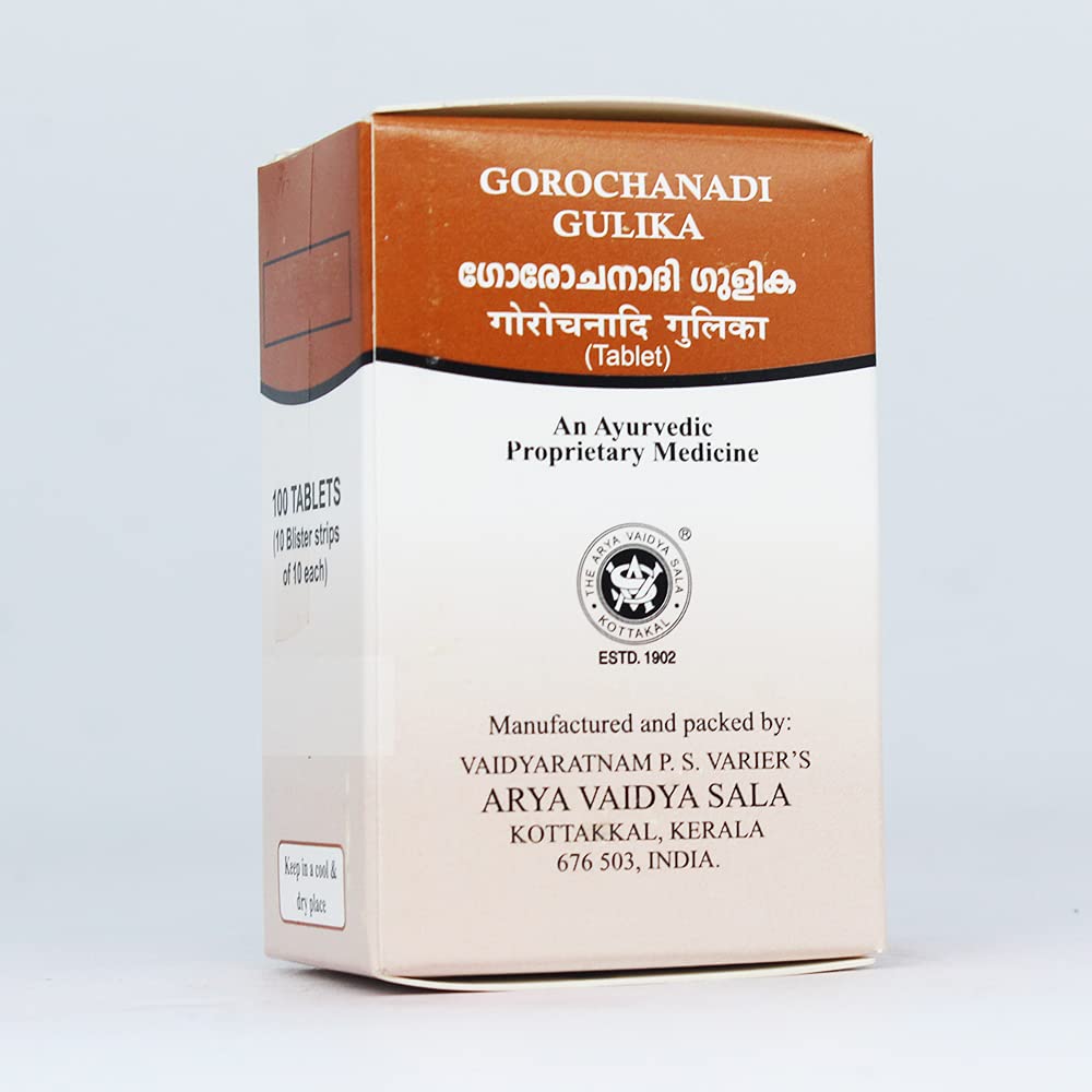 Kottakkal Gorochanadi Gulika Tablet, 100 Count