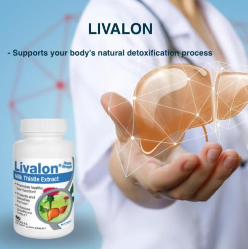 Roex Livalon Milk Thistle Extract Capsules 120 Count