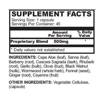 ITV Direct Almighty Colon Clean Cleanse Detox Formula One Capsules 45