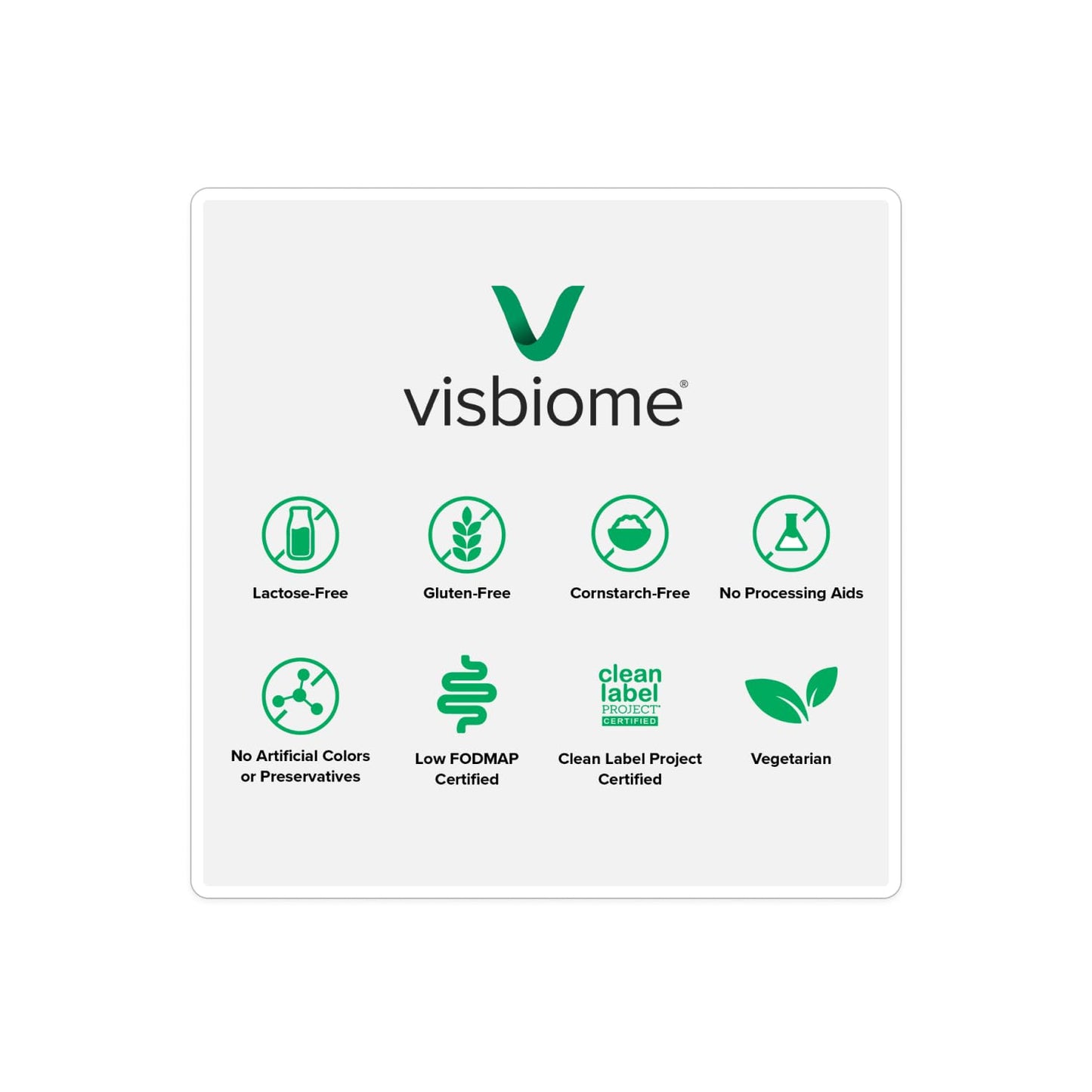 Visbiome Advanced GI Care High Potency Probiotic 450 Billion Strength Powder 2.7