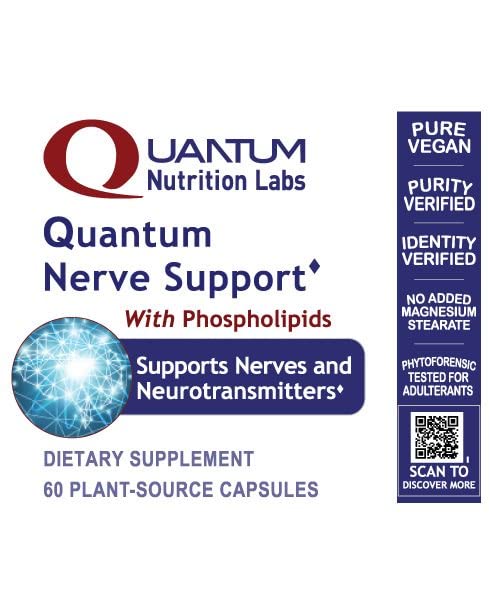 Quantum Nutrition Nerve Support Capsules, 60 Count