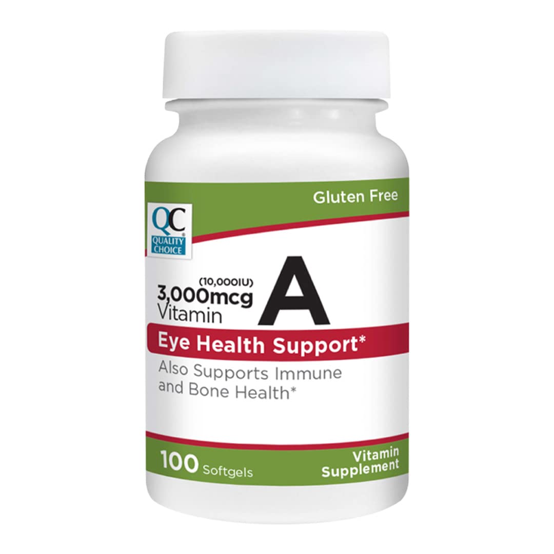 Quality Choice Vitamin A Palmitate Softgels 100 Softgels