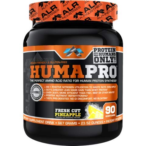 Humapro Premium Protein Powder Fresh Cut Pineapple, 667 Grams